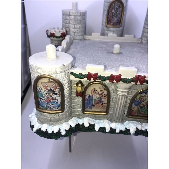 2011 Bradford Exchange Disney's Christmas at Cinderella Castle Globe Base Music - Picture 3 of 11